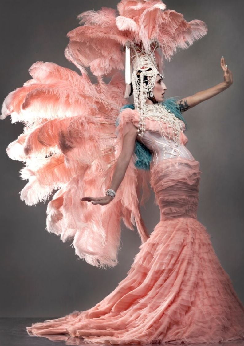 Rossy de Palma  Fashion editorial 